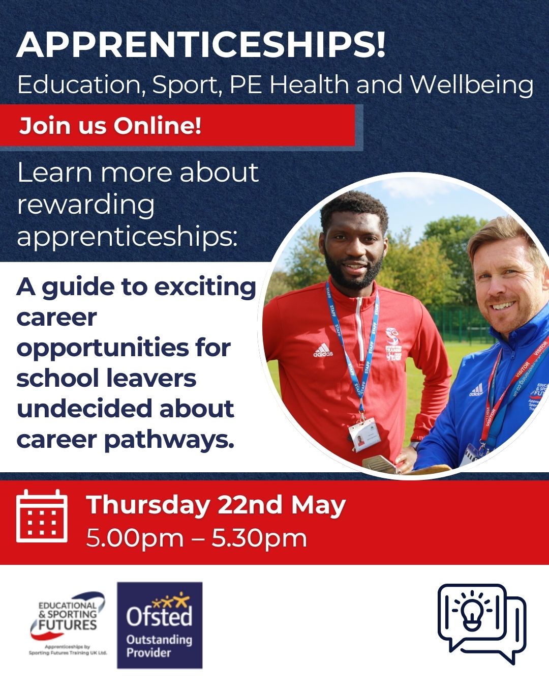 Information Event School Leavers 22 May 2025