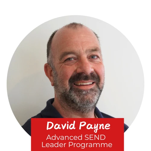 A headshot of David Payne - Advanced SEND leader tutor
