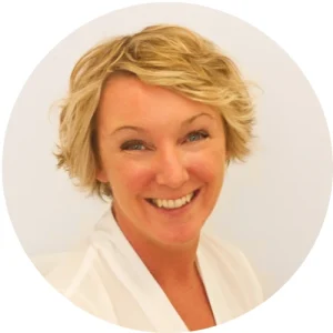 A headshot of Sarah Norris