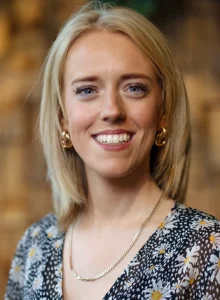 a headshot of Sarah Small