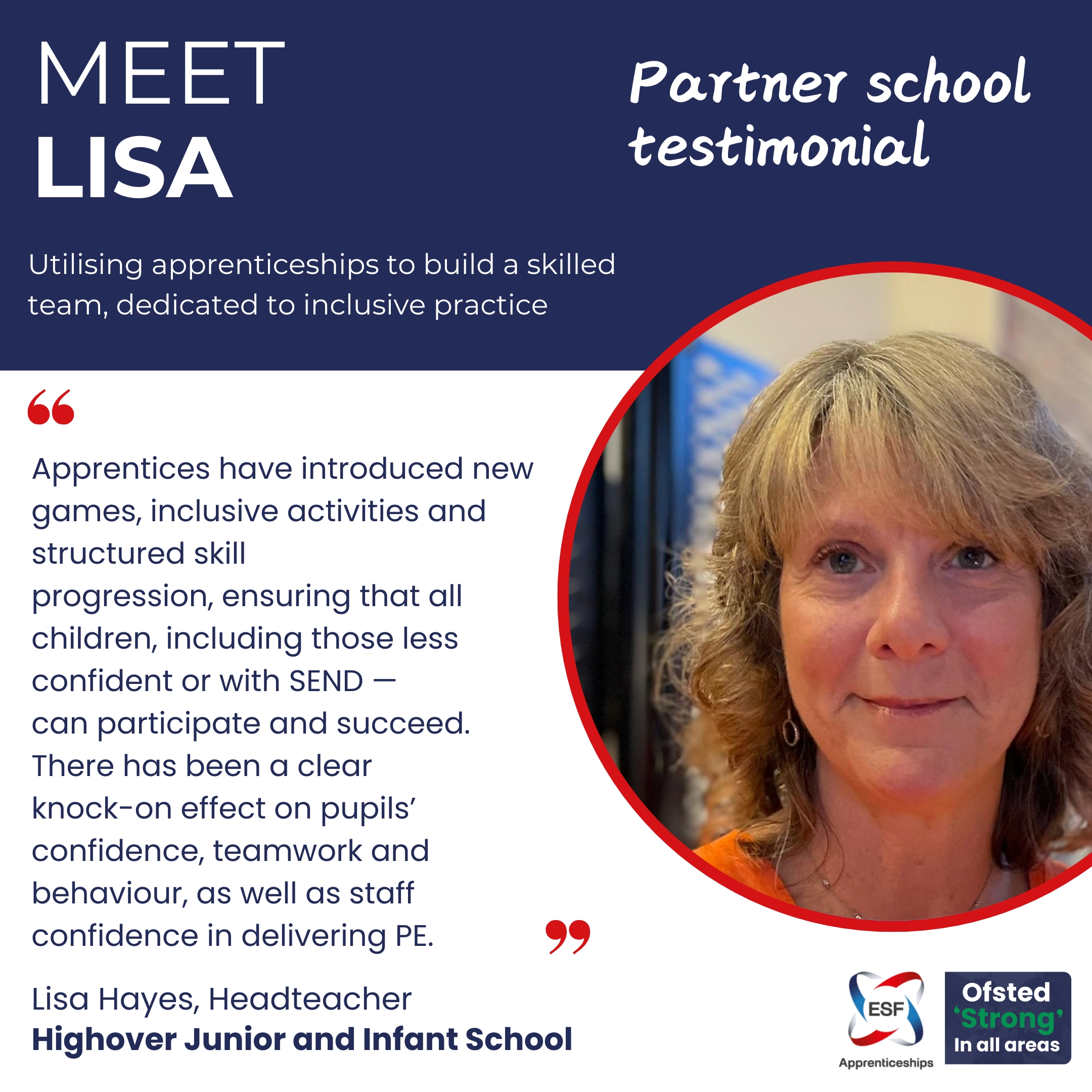 Lisa Hayes, Testimonial Highover.j
