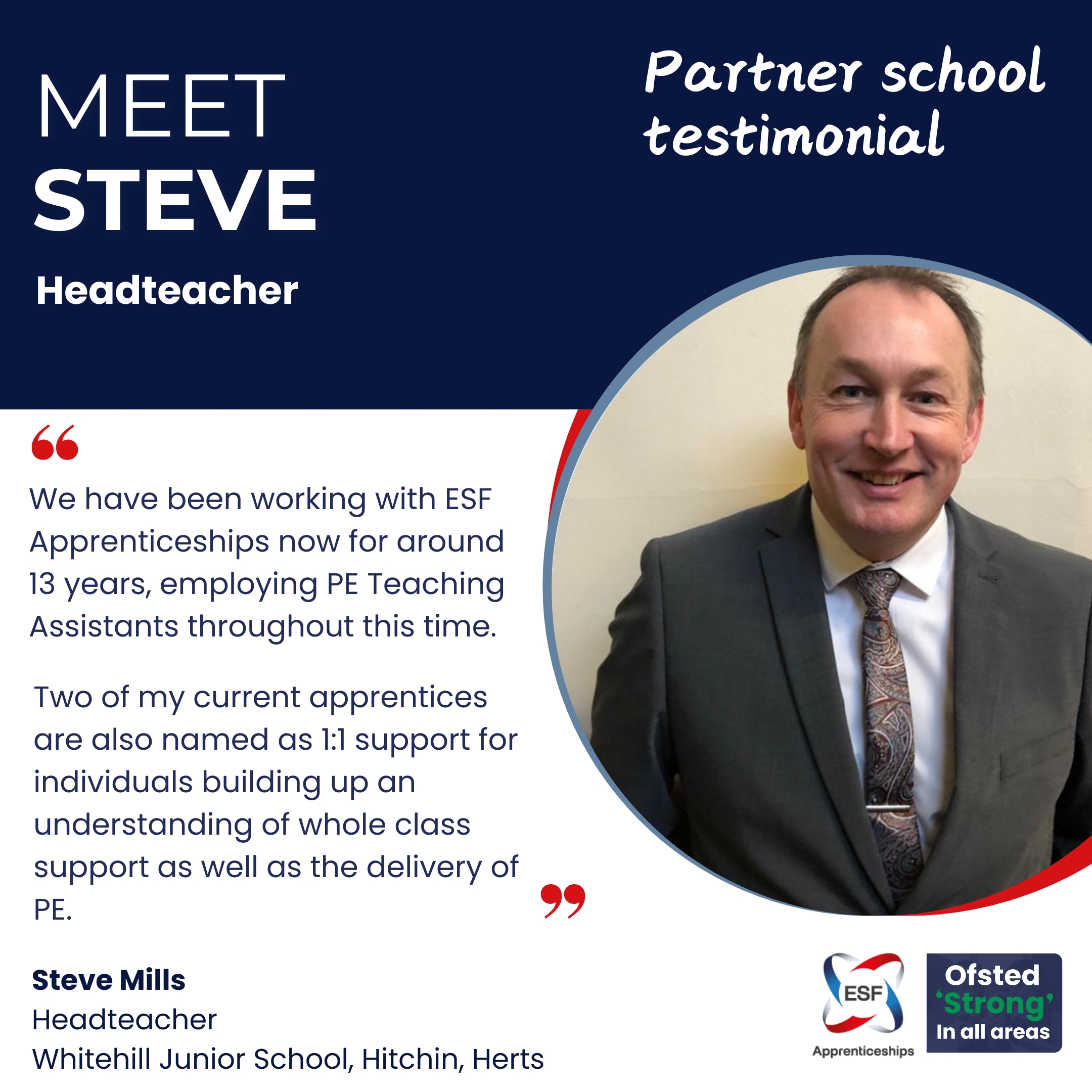 Steve Mills Headteacher Whitehill #NAW2025 (1)